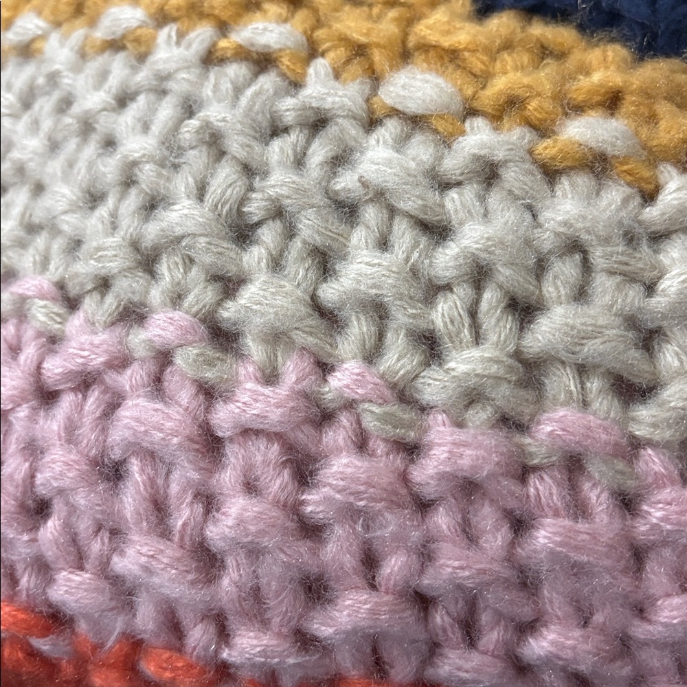 Entra Cheerful Color Block Chunky knit Women’s Sweater‎ Size L NWT - Picture 11 of 14